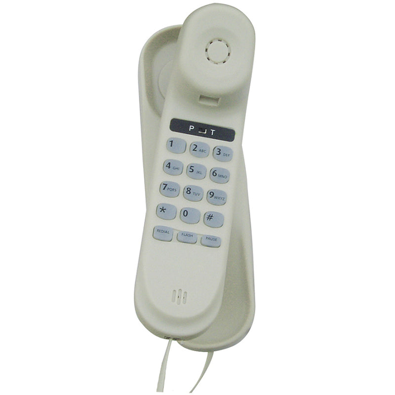 Tel UK Slim Corded Telephone Vienna - White 18006W