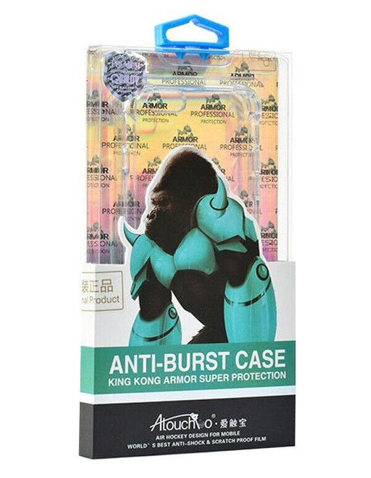 ANTI BURST KING KONG SHOCKPROOF TRANSPARENT CASE WITH BORDER PROTECTION, ANTI SCRATCH  FOR IPHONE 13