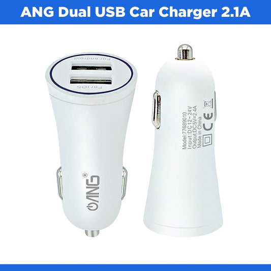 Megatech Dual USB Car Charger 2.1A