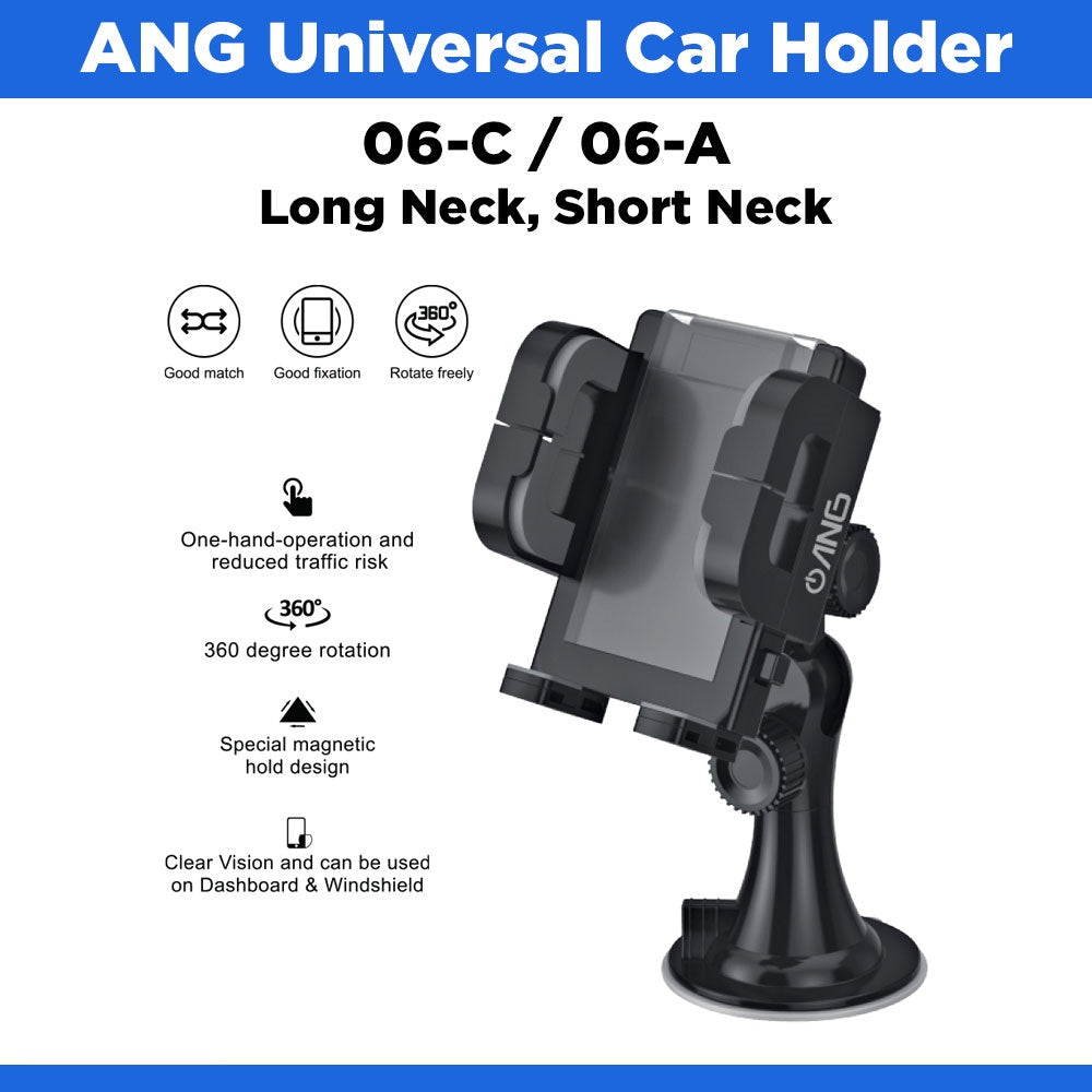 Megatech 06-C / 06-A Universal Car Holder Long Neck, Short Neck