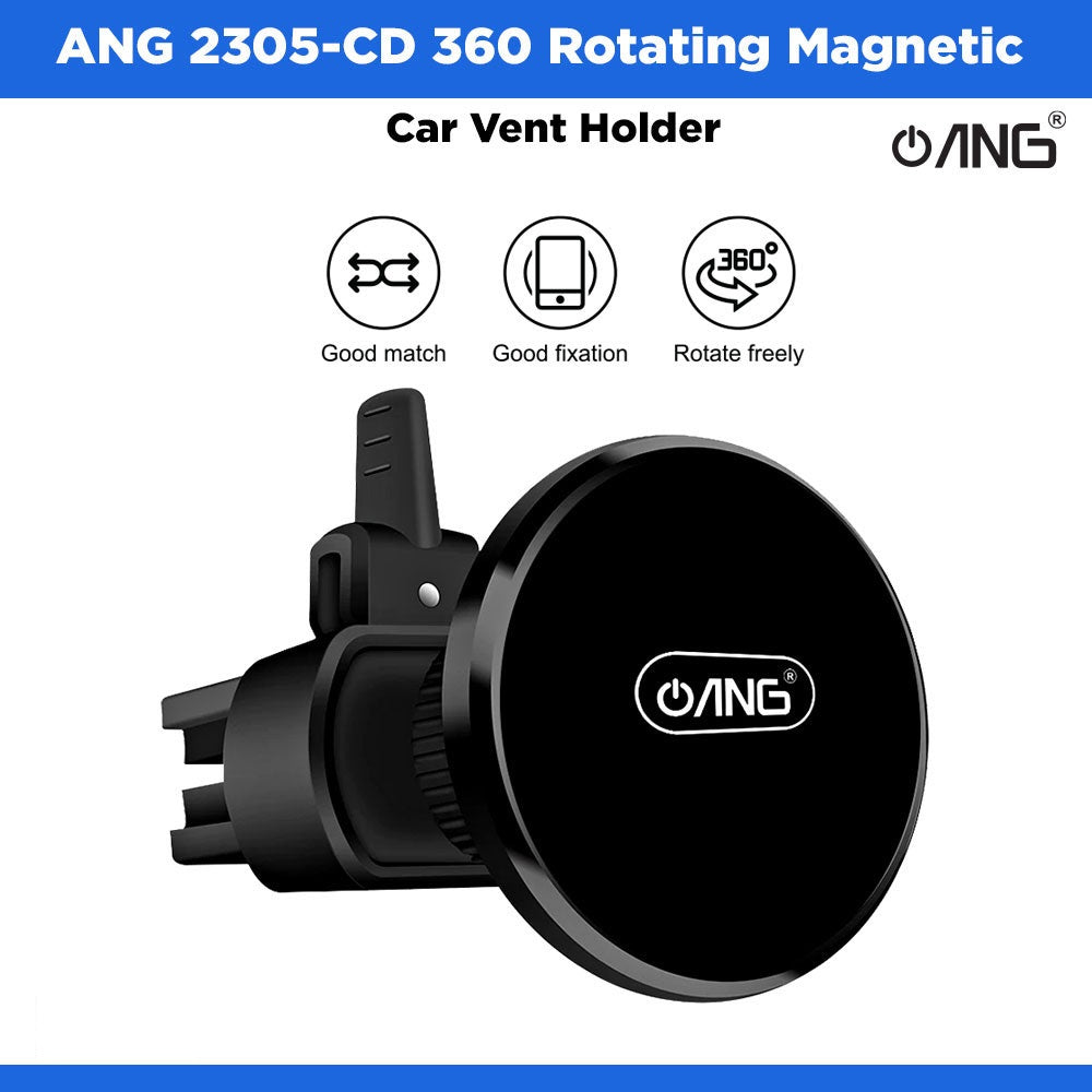 Megatech 2305-CD 360 Rotating Magnetic Car Vent Holder