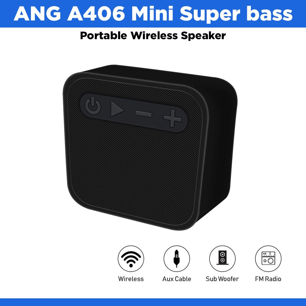 Megatech  A406 Mini Super bass Portable Wireless Speaker