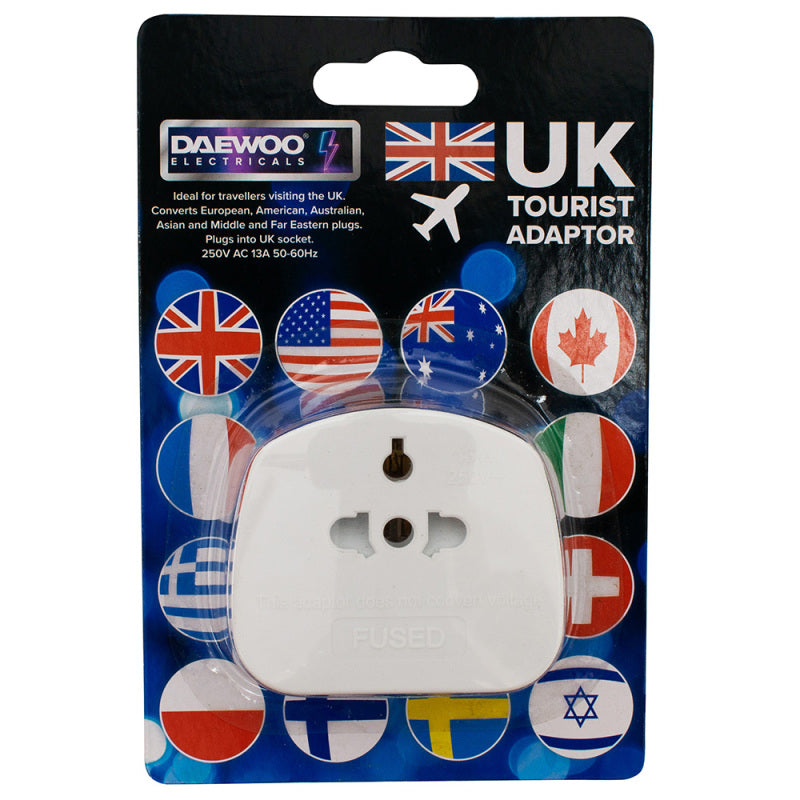 Value Range Travel Adaptor for Visitors to UK TVL1012GED1