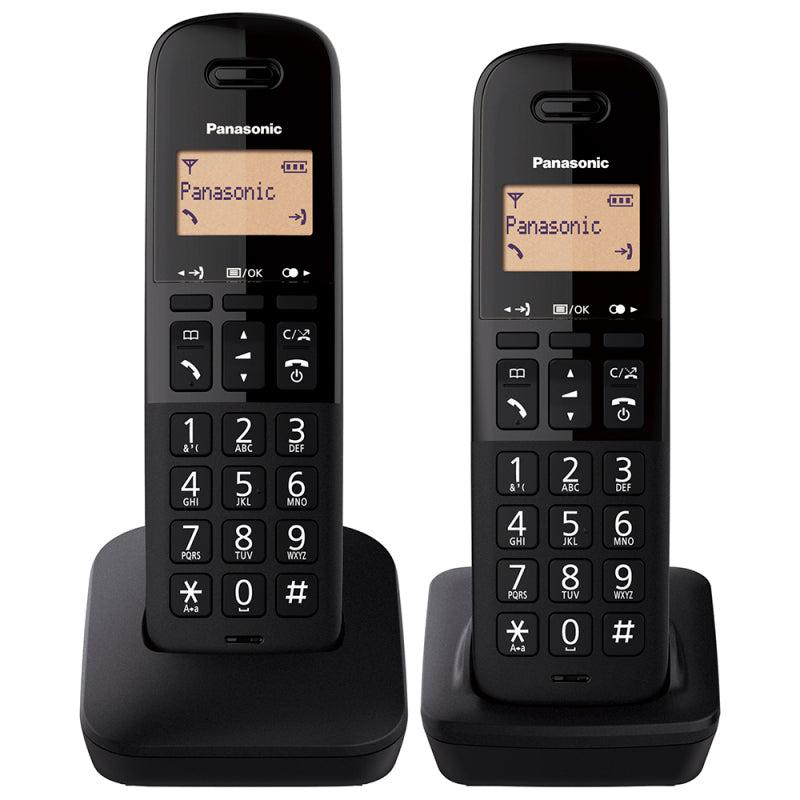 Panasonic Twin Digital Cordless Telephone KXTGB612EB